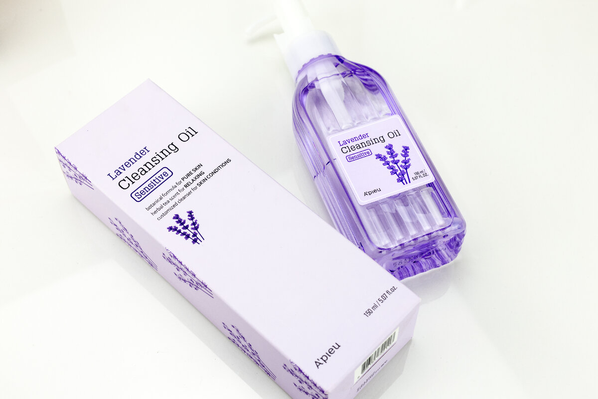 Гидрофильное масло для лица APIEU Лаванда 