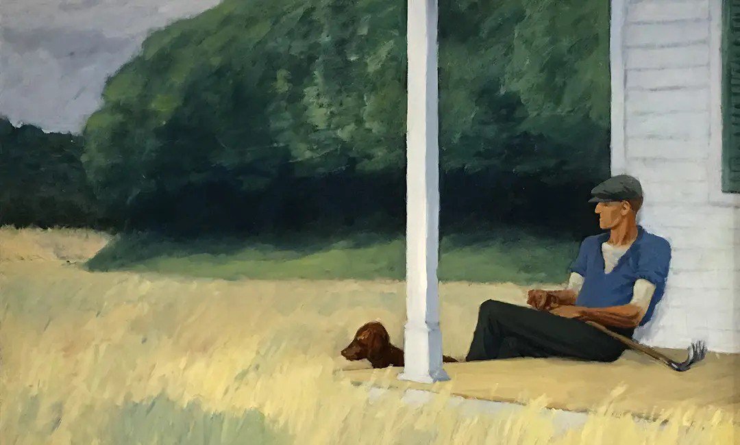 Clamdigger, 1935, Эдвард Хоппер.