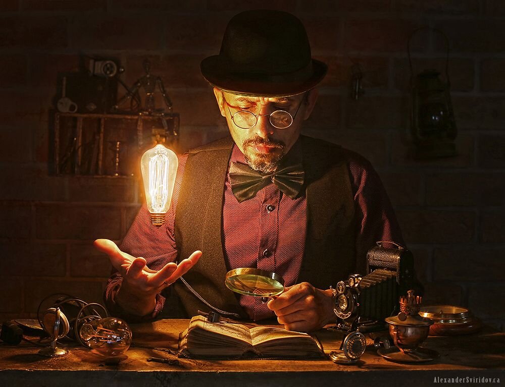 Фотограф Александр Свиридов / Alexander Sviridov Фото-арт под названием " Да будет свет "