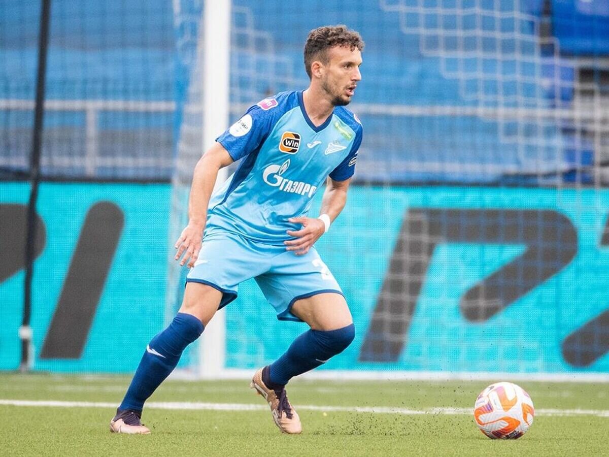    Защитник "Зенита" Страхиня Эракович© Фото : Пресс-служба "Зенита"