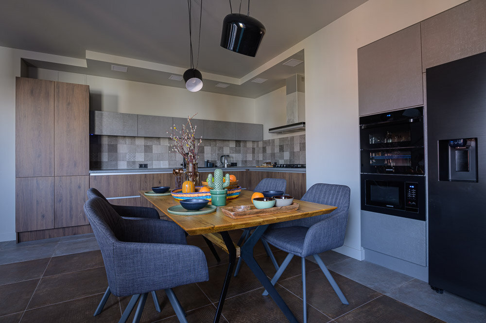 Кухня в стиле контемпорари