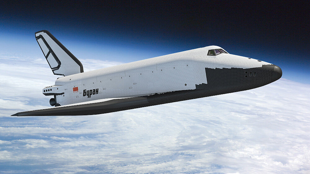 Многоразовый космический корабль "Буран". Из открытых источников.