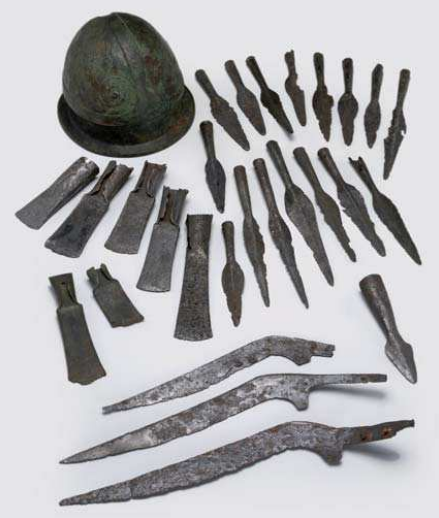 Из клада 7-6 века до н.э. По Лахарнар, 2012