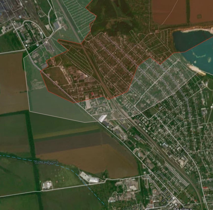 Авдеевка в оперативном окружении: российская армия перерезала "Дорогу жизни ВСУ" - карта