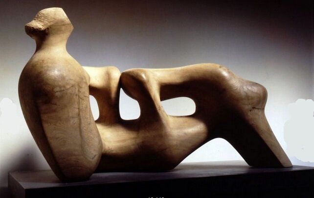 Мур. Полулежащая фигура. 1951.