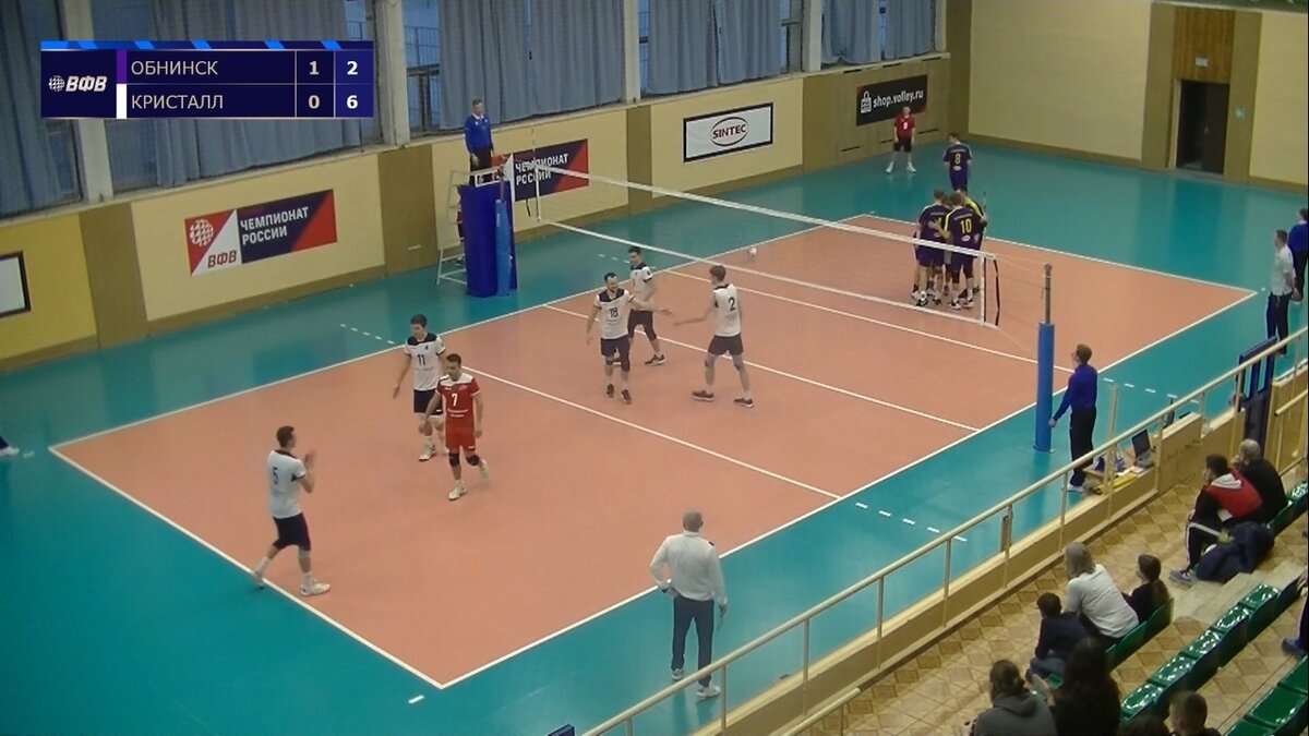 По ходу первой партии воронежцы вели с солидным отрывом...