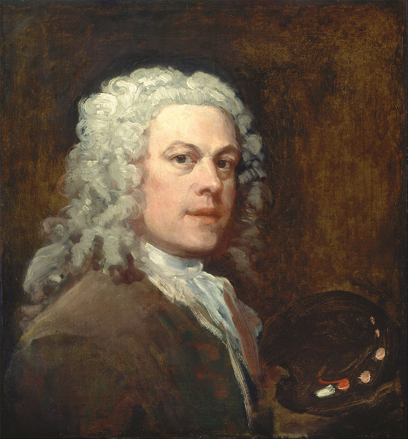Уильям Хогарт, Автопортрет, ок. 1735