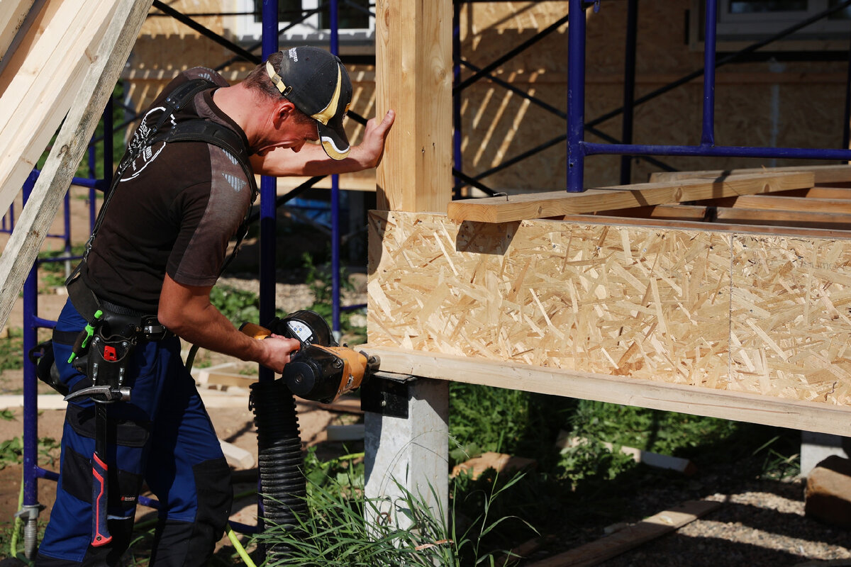 строительство каркасного дома