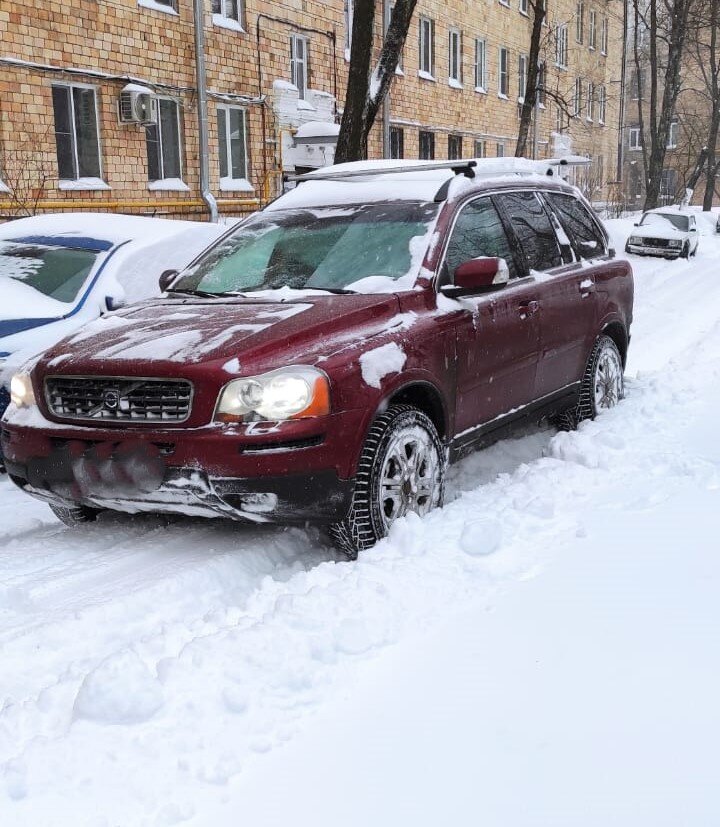 Полный привод помог выехать со двора