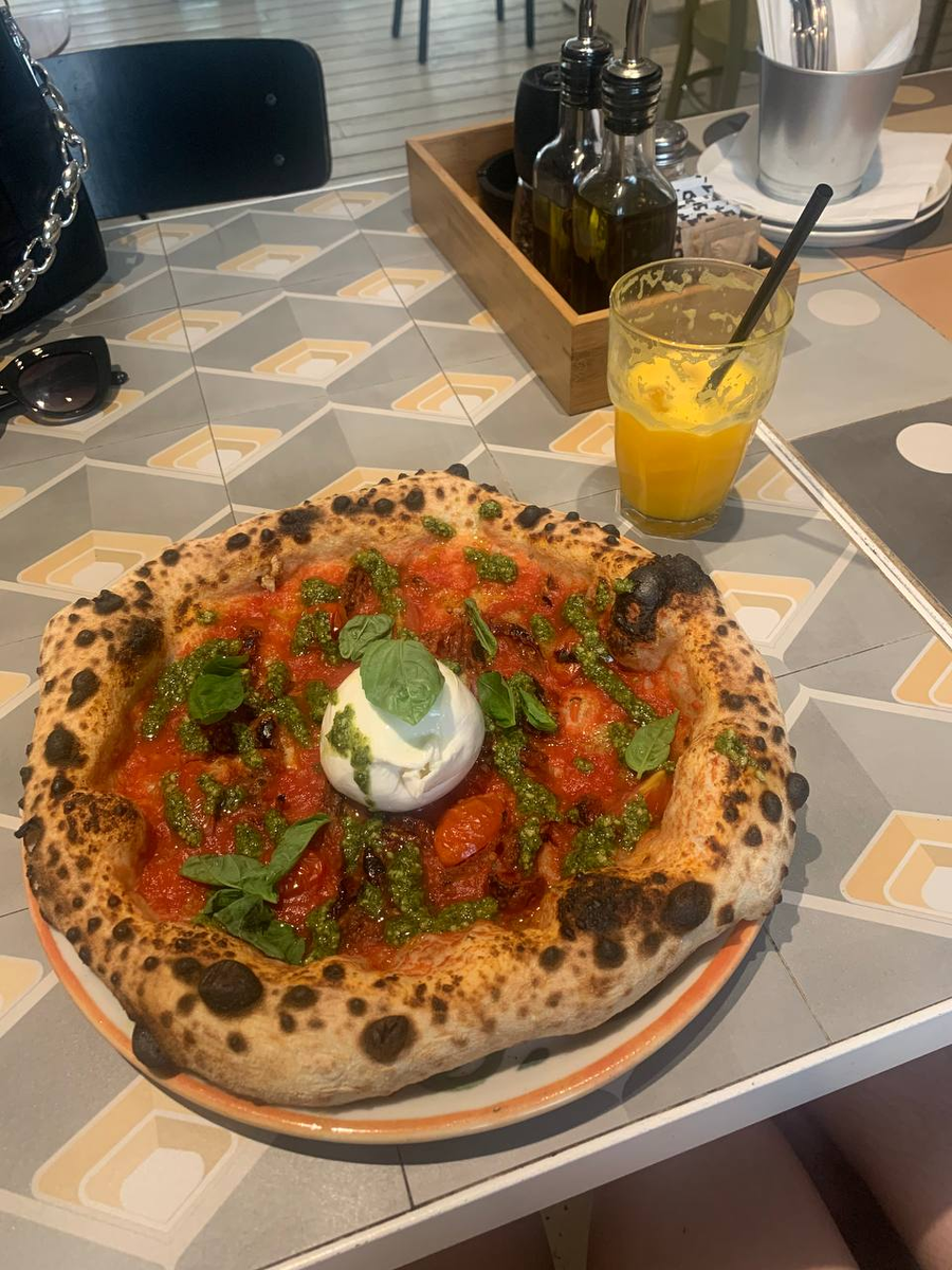 Маргарита с бураттой