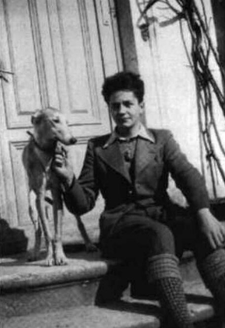 Будущий писатель - в 1935 году