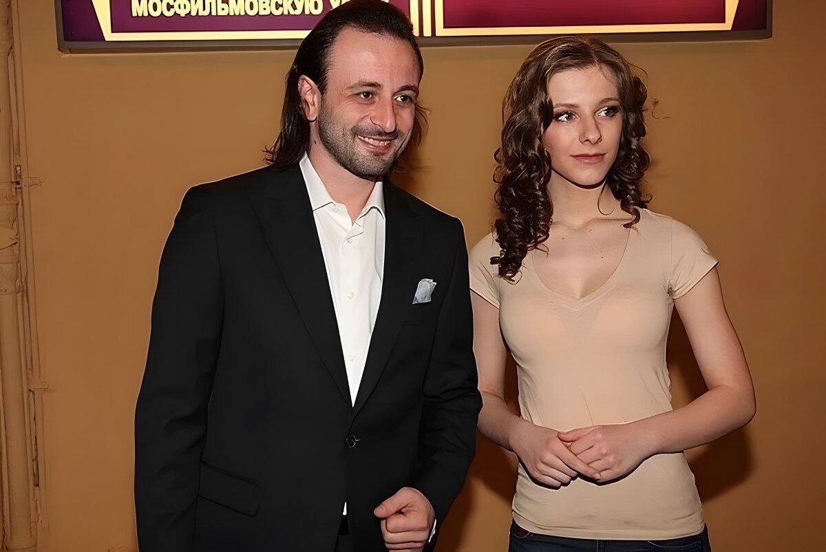Авербух с женой Лизой Арзамасовой