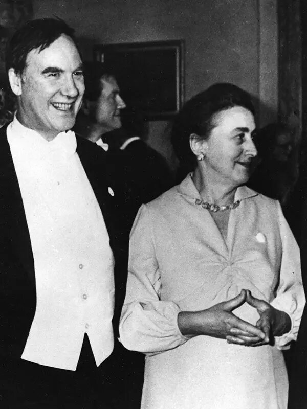 Сергей Капица с супругой Татьяна. Фото из открытых источников