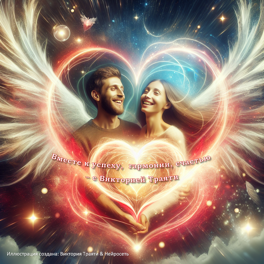 Иллюстрация создана мною в нейросети