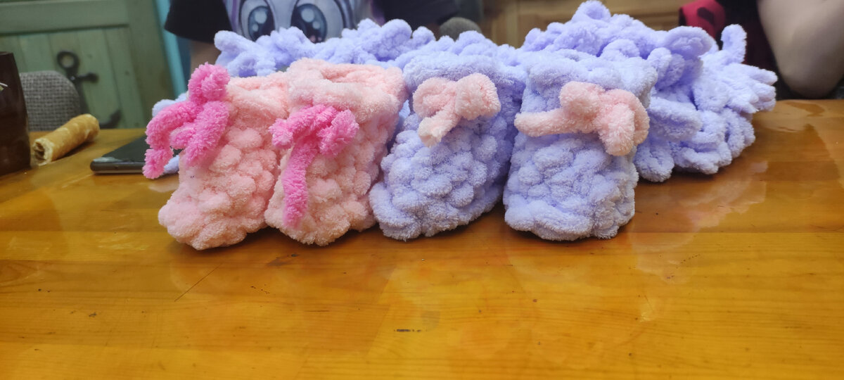 Вяжем, вяжем, вяжем и не распускаем 😁