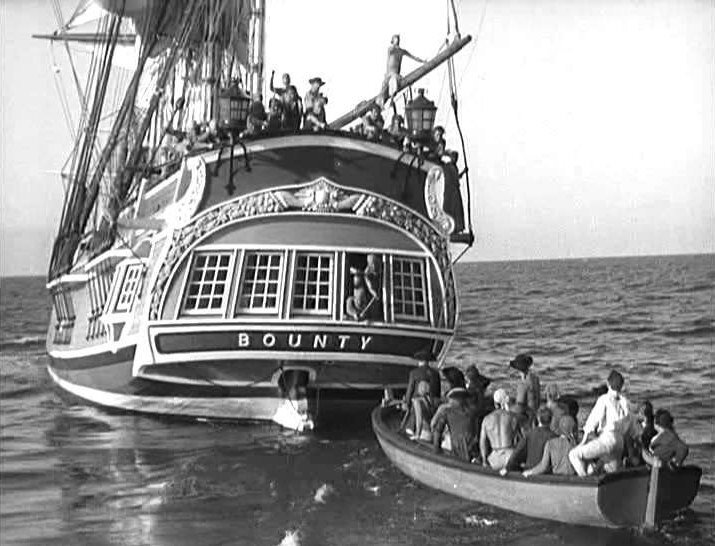 Кадр из фильма "Мятеж на Баунти" (США, 1935 год)
