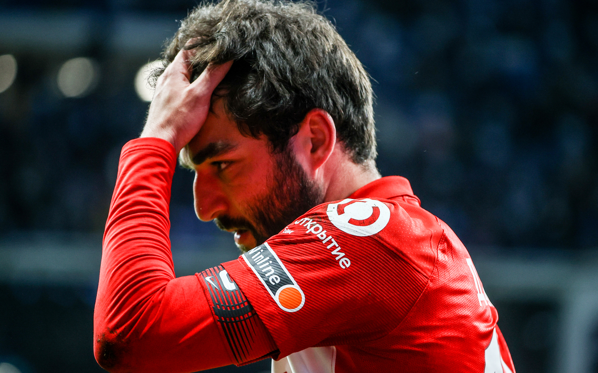 Центральный защитник и капитан московского "Спартака" Георгий Джикия. Фото из интернета.