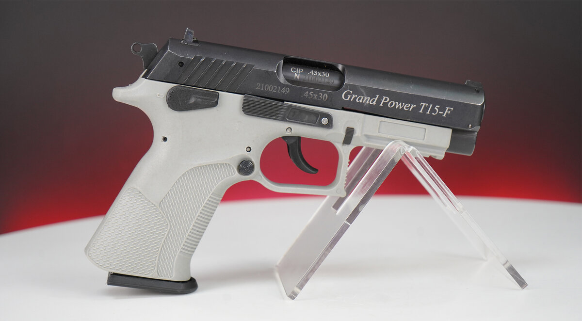 Grand Power T15-F 45x30: здоровенный травмат для тренировочной стрельбы |  AIR-GUN.RU | Дзен