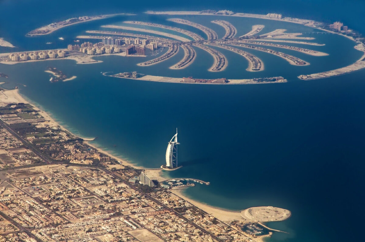 Обзор на Palm Jumeirah. Остров-Пальма в Дубае. | Жизнь в пустыне.  Официальный канал сайта. | Дзен