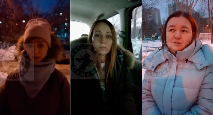 МАМЫ УЧЕНИКОВ РАССКАЗАЛИ О СИТУАЦИИ В КЛАССЕ. ФОТО: СКРИН ВИДЕО ТГ-КАНАЛА "РУССКАЯ ОБЩИНА". 