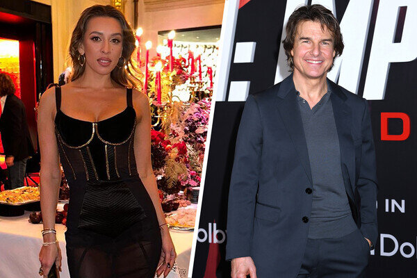 Эльсина Хайрова и Том Круз / elsina_k/Instagram (владелец компания Meta признана в России экстремистской и запрещена)/Keystone Press Agency/Global Look Press