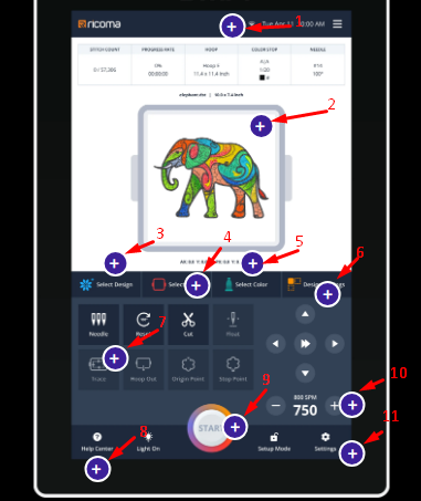 Новейший сенсорный дисплей с экраном 10,1 дюйма - 10S