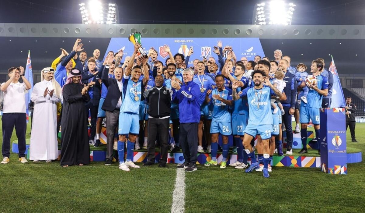     "Зенит" - победитель Кубка равноправия Источник: fc-zenit.ru Автор фото: Анна Мейер