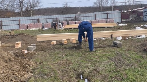 Делаем дружно опалубку, ты не поверишь, но девочки вполне справятся.