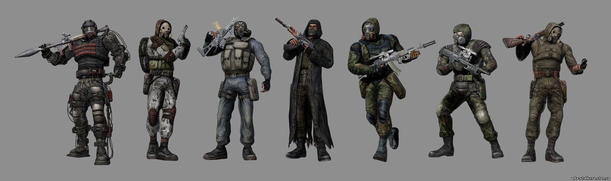 Группировки из игры S.T.A.L.K.E.R.