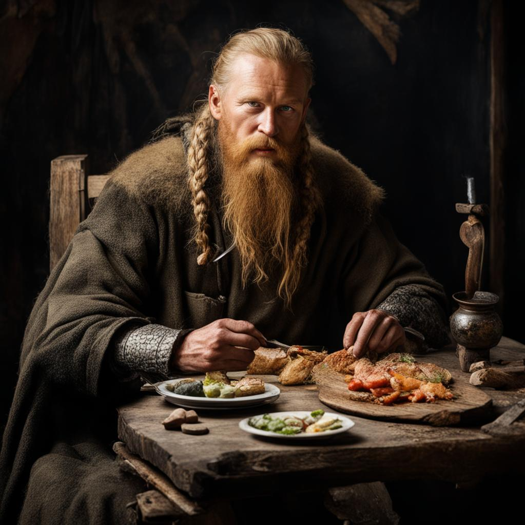 Здесь и далее - творчество ИИ на тему древних русов.))