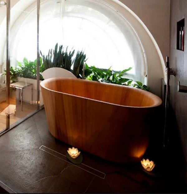 Японская ванна Офуро. 