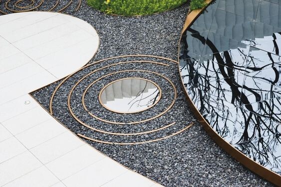 Использование дорогих материалов в ландшафтном дизайне плюс хороший проект, дают потрясающий результат