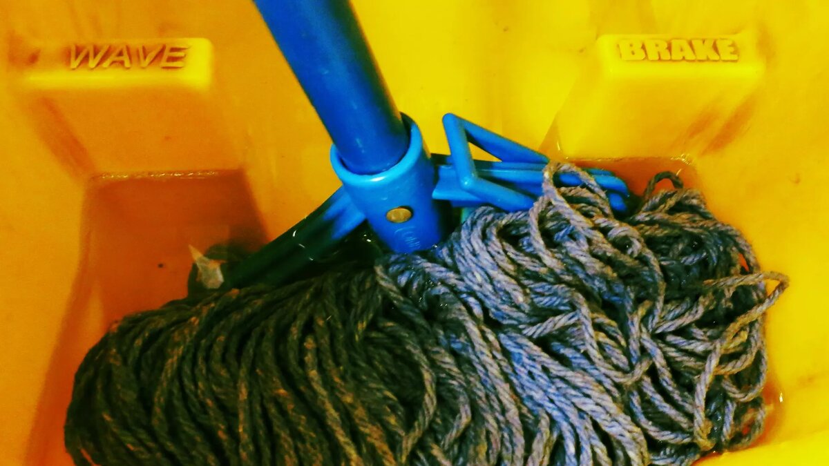 CC BY 2.0 / Ruth Hartnup / Mop in bucket