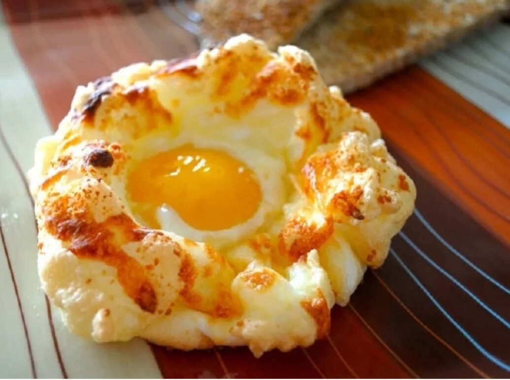 вкусный завтрак за 5 минут. идея для завтрака быстро и вкусно. бисквиты для детей. вкусные блюда. что можно приготовить быстро без яиц.