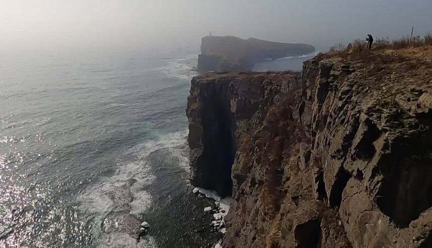 Мыс Тобизина на острове Русский во Владивостоке