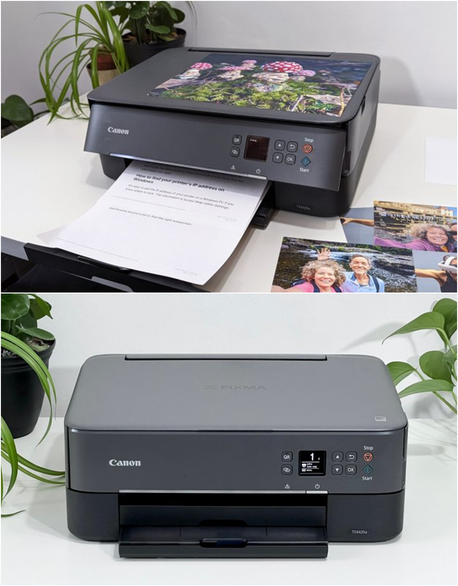 "Canon Pixma TS6420a - отличный персональный принтер с функциями сканирования и копирования, но если вы часто печатаете, расходы на чернила быстро возрастут".                   Canon Pixma TS6420a - компактный и приятный на вид принтер.