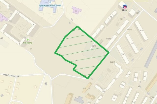    Школа появится на этом участке. Фото: Администрация Красноярска
