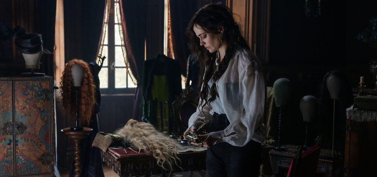 Ева Грин в роли Миледи на кадре из фильма «Три мушкетёра: Миледи»