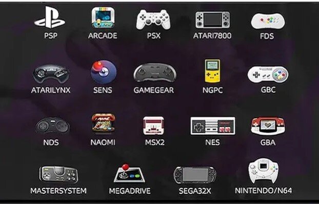 Основные эмуляторы (PSP, PS1, Sega, Dendy и т.д.)
