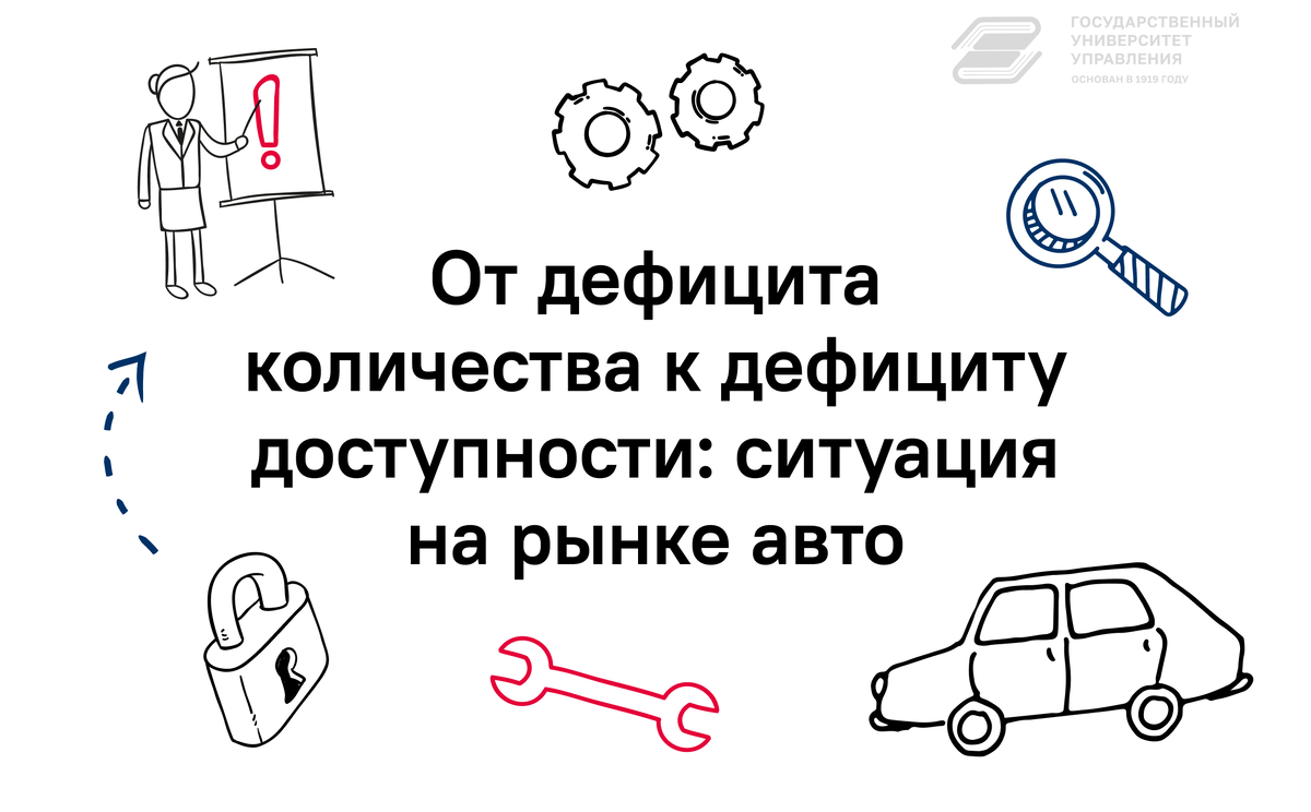 От дефицита количества к дефициту доступности: ситуация на рынке авто |  Государственный Университет Управления | Дзен