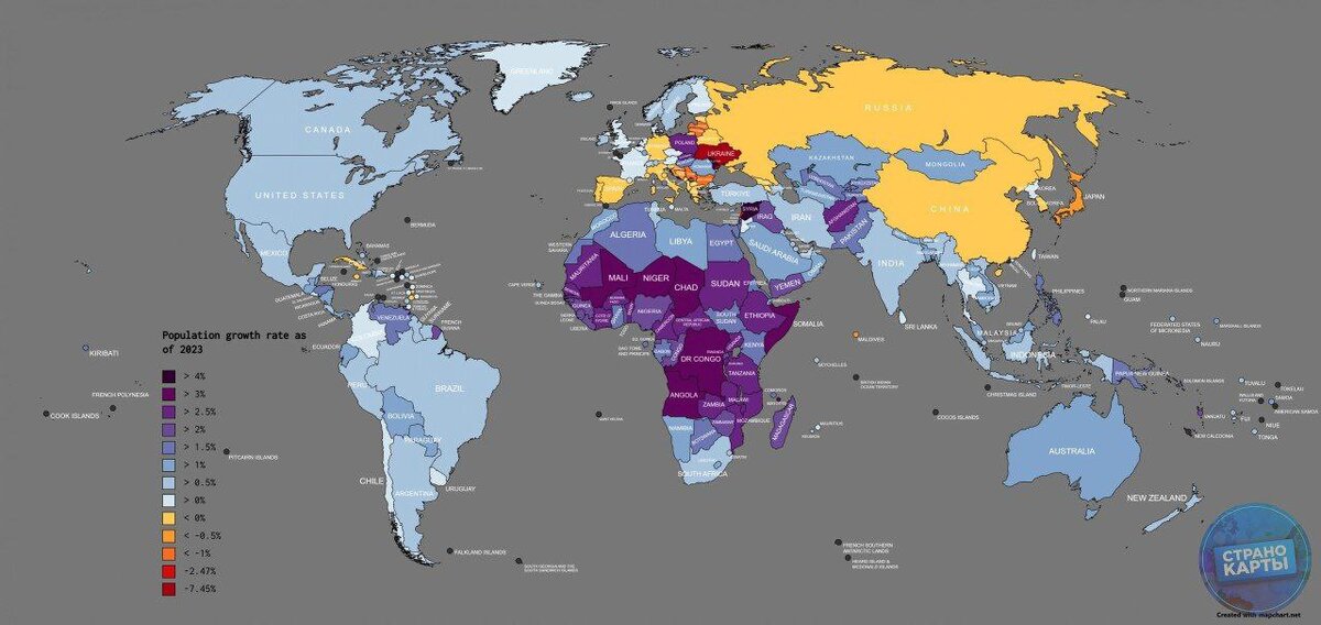 Численность населения кореи на 2023