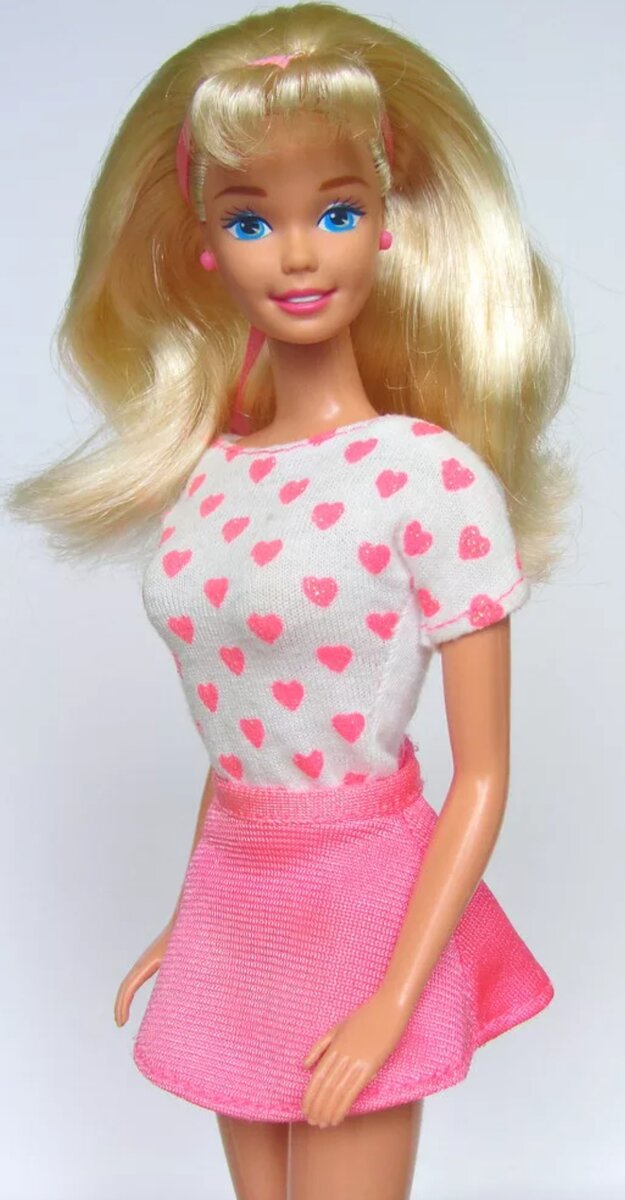 Pretty hearts barbie on sale