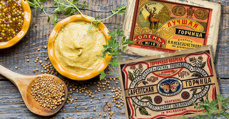 Русская горчица – история появления, особенности вкуса