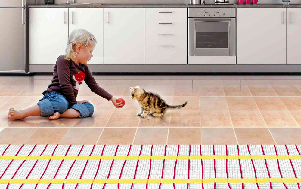 теплые полы тепло