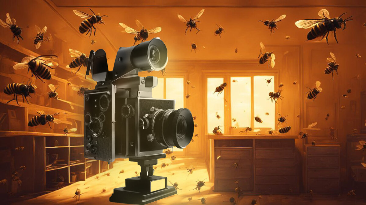 Иллюстрация-коллаж (исходники сгенерированы при помощи Kandinsky 3.0)