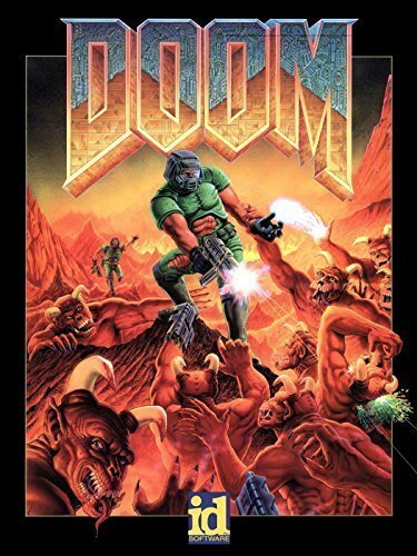 Обложка игры Doom I, выпущенная в 1993 году
