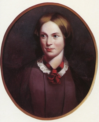 Charlotte Bronte by John Hunter Thompson, derived from George Richmond's portrait.