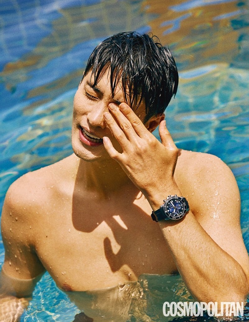 Сон Хун для журнала Cosmopolitan