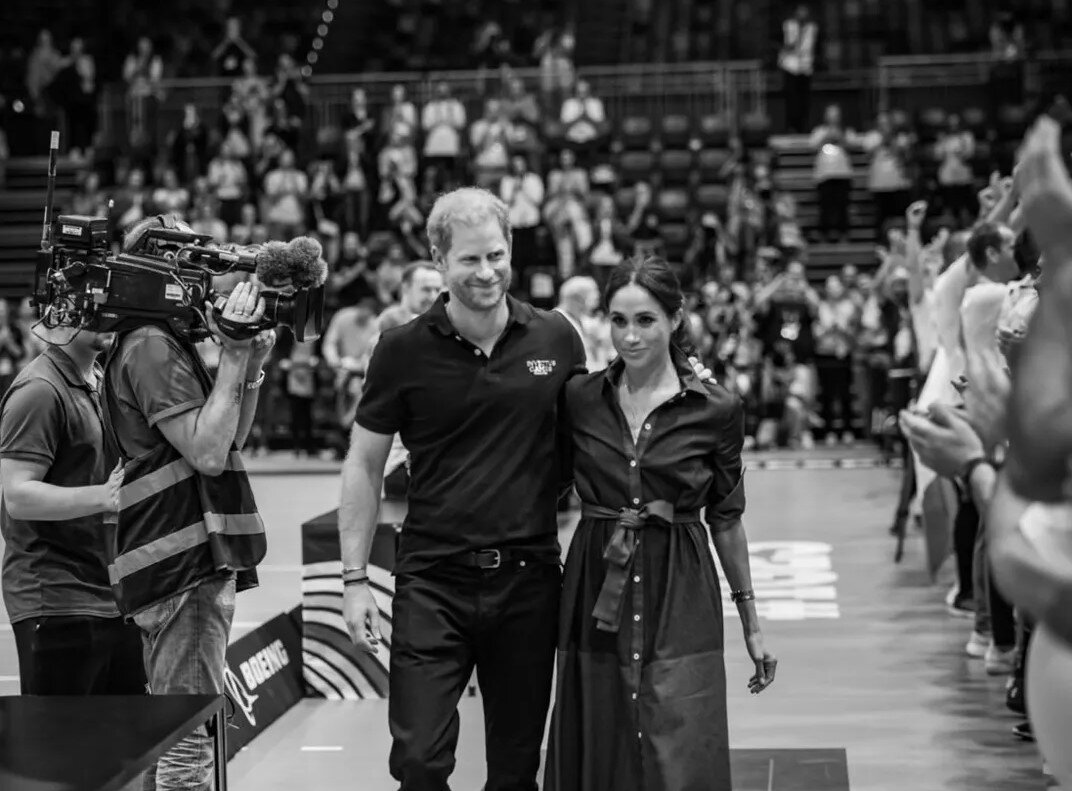 Принц Гарри и Меган Маркл на Играх Непокоренных в сентябре 2023 года. Фото: Мисан Харриман