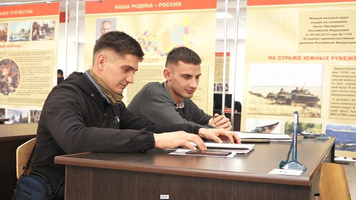   Подписали контракт для участие в СВО в 22 года Фото: телеканал Краснодар